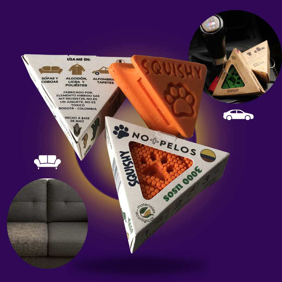 QUITA PELOS NARANJA PIÑA